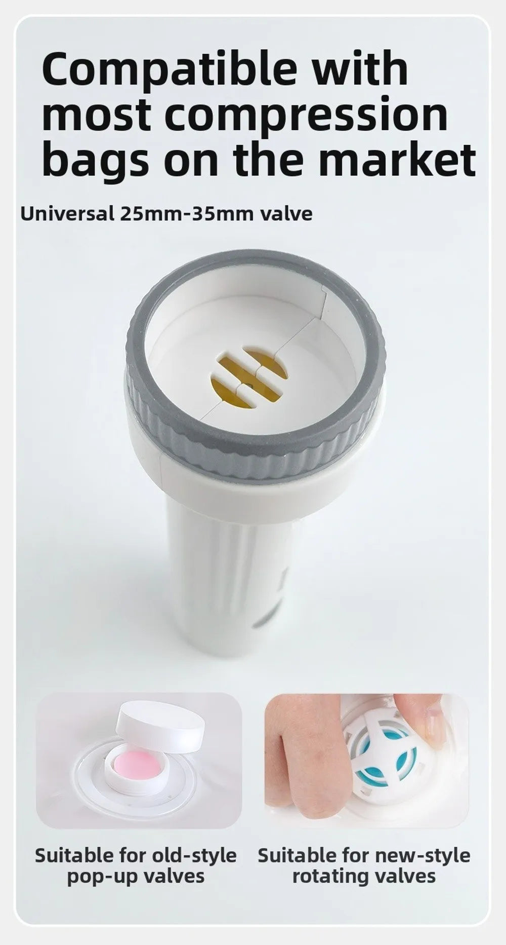 Pompe Electrique Portable pour Pochette Sous Vide - Compression Instantanée