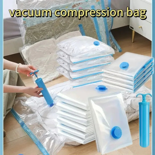 Pochettes de Voyage Sous Vide - Gagnez jusqu'à 60% d'Espace