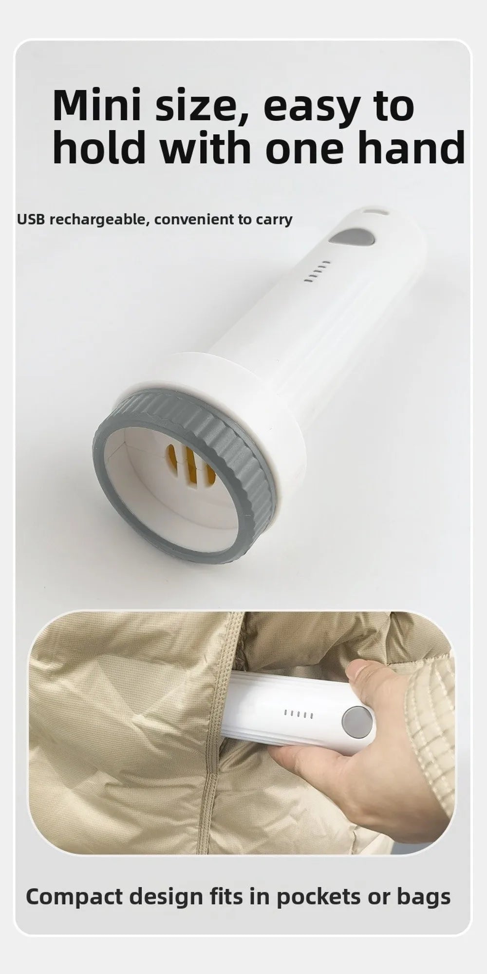 Pompe Electrique Portable pour Pochette Sous Vide - Compression Instantanée