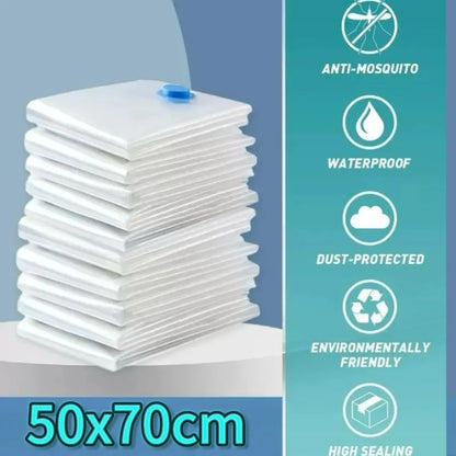 Pochettes de Voyage Sous Vide - Gagnez jusqu'à 60% d'Espace