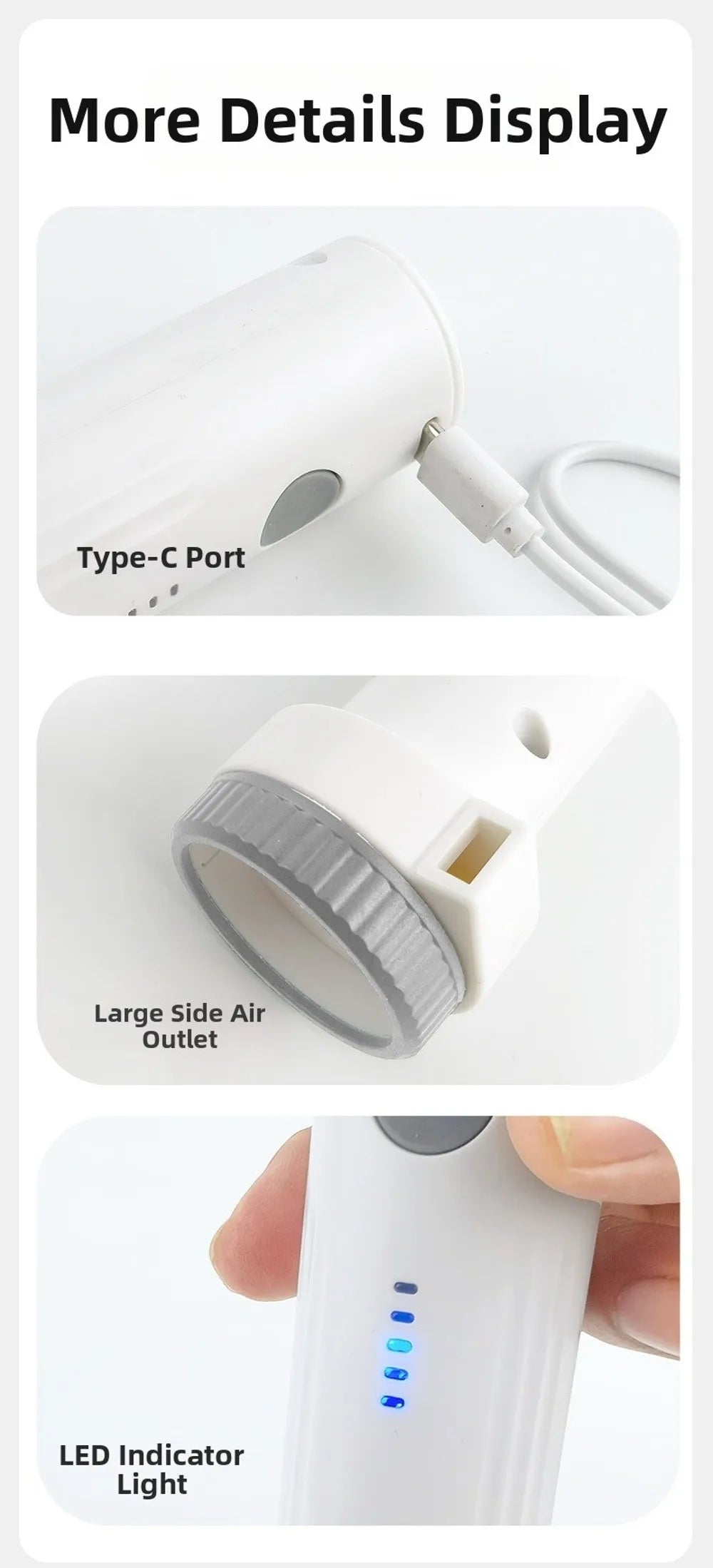 Pompe Electrique Portable pour Pochette Sous Vide - Compression Instantanée