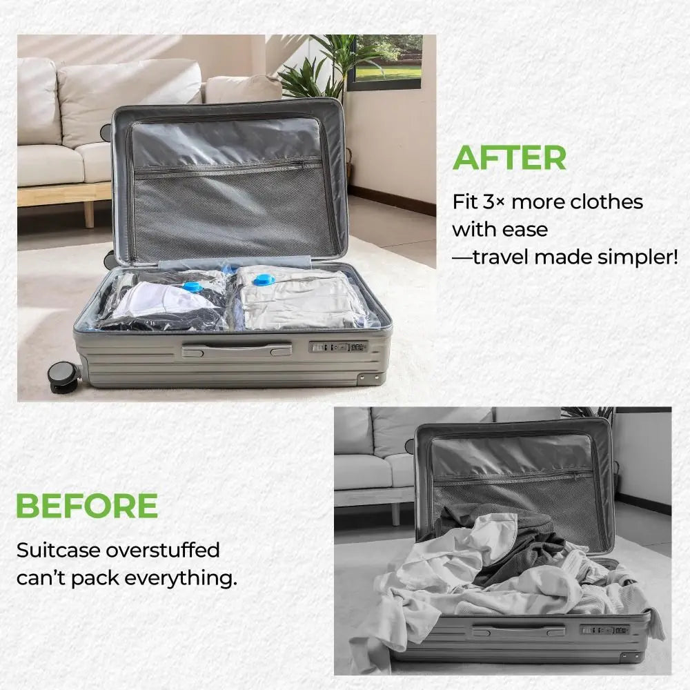 Pompe Electrique Portable pour Pochette Sous Vide - Compression Instantanée